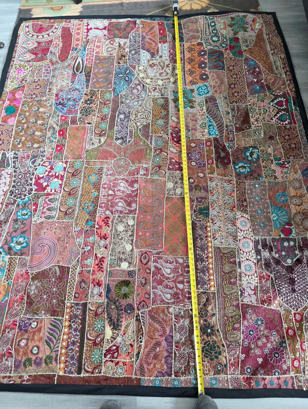 8 foot X 6 Foot Tapestry Handmade - Picture 10 of 16